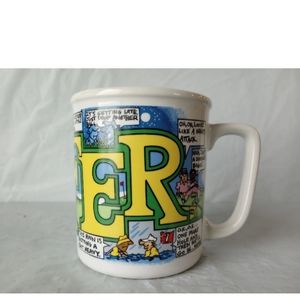 - Treasure Masters Golfer Comedy Cartoon Golf Coffee Mug 1986 Peter Vintag…